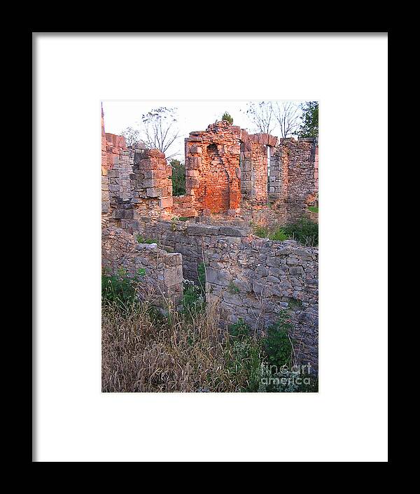 James Teitelbaum Framed Print featuring the photograph Ruins in Kentucky by James T
