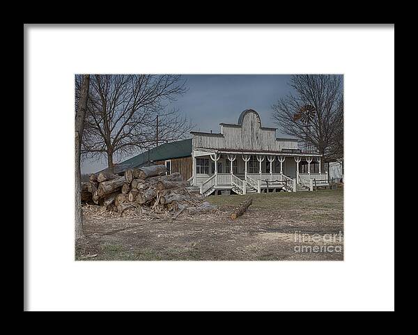 Rural General Store Framed Print featuring the photograph Rural General Store by Liane Wright