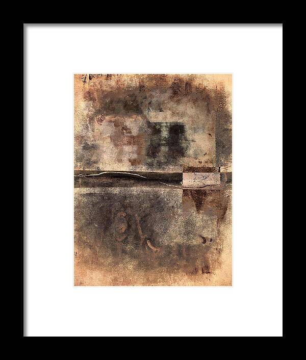 Rust Framed Print featuring the photograph Rust and Walls No. 2 by Carol Leigh