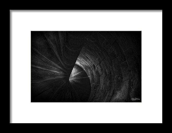 Castle Framed Print featuring the photograph S P I R A L by Andrew Dickman