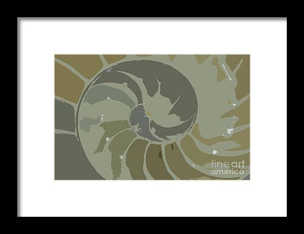 Sacred Spiral Framed Print featuring the photograph Sacred Spiral 5 by Jeanette French