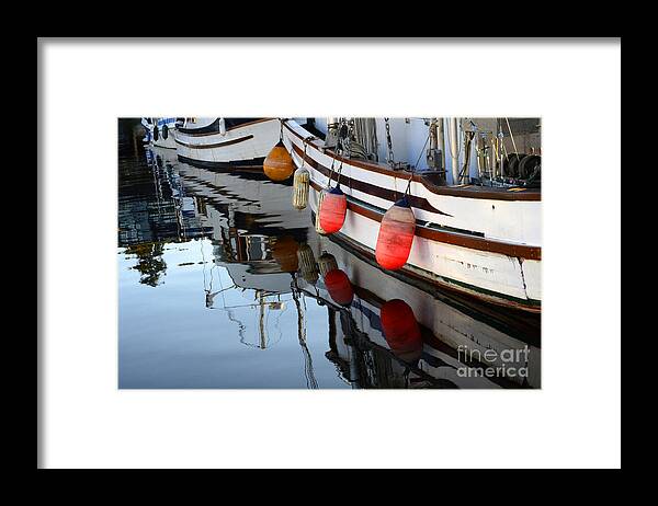 Boat Framed Print featuring the photograph Safe Harbour by Bob Christopher