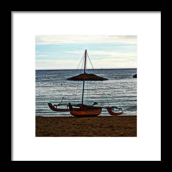 Sailing Framed Print featuring the photograph Sailing by Amanda Eberly