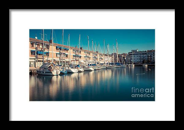 Friaul-julisch Venetien Framed Print featuring the photograph Sailing Ships by Hannes Cmarits