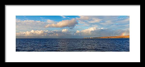 Hawaii Framed Print featuring the photograph Sailing to Lahaina by Lars Lentz