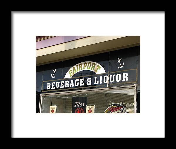 Beer Framed Print featuring the photograph Sailors Store by Michael Krek
