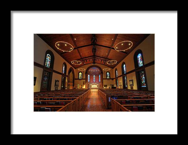 Church Framed Print featuring the photograph Saint James Episcopal Church by Dan Myers