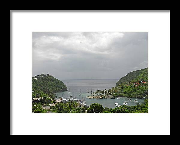 St. Lucia Framed Print featuring the photograph Saint Lucia by Willie Harper