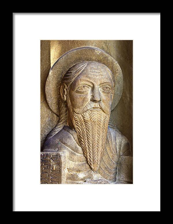 Architecture Framed Print featuring the photograph Saint Peter by Charles Lupica