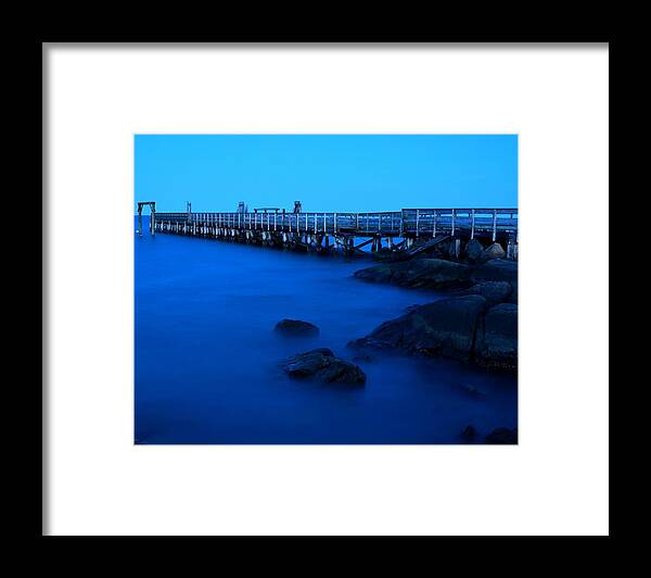 Salem Framed Print featuring the photograph Salem Willow Pier by Toby McGuire