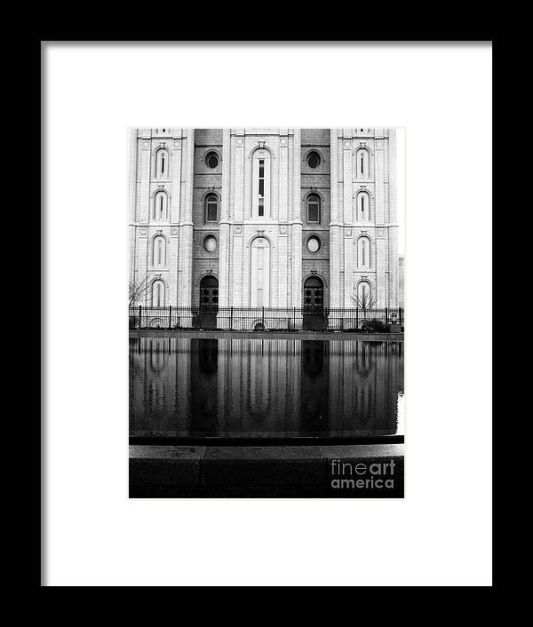 Salt Lake Temple (6x8 Black Frame)