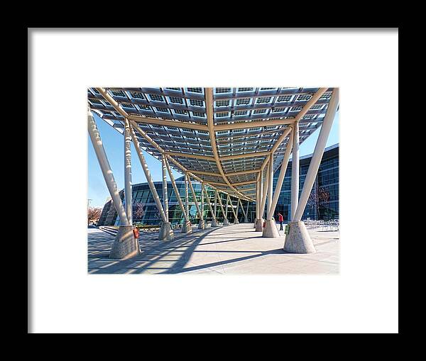 Salt Lake City Police Station Framed Print featuring the photograph Salt Lake City Police station - 2 by Ely Arsha