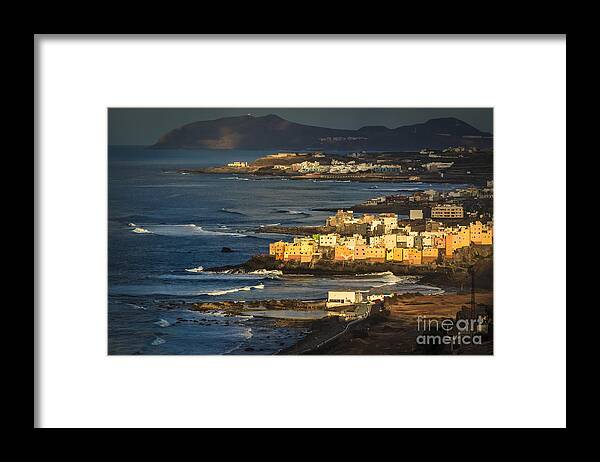 San Andres Framed Print featuring the photograph San Andres Arucas Great Canary Spain by Pablo Avanzini