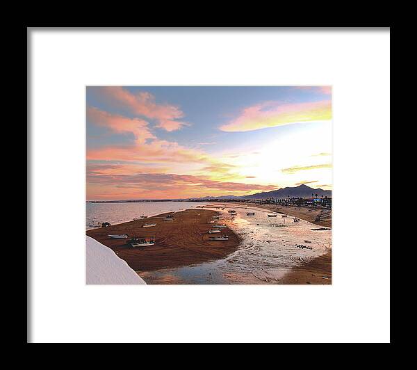 Mexico Framed Print featuring the photograph San Felipe Sunset 04 by JustJeffAz Photography