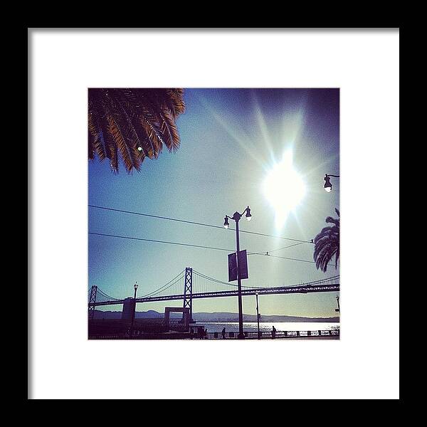  Framed Print featuring the photograph San Fran. April 2013 by Sketch Jones