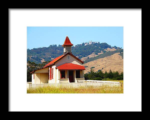 Tours Framed Print featuring the photograph Hearst Castle San Simeon by Debby Pueschel