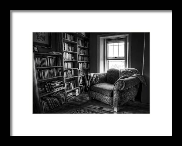 Library Framed Print featuring the photograph Sanctuary by Scott Norris