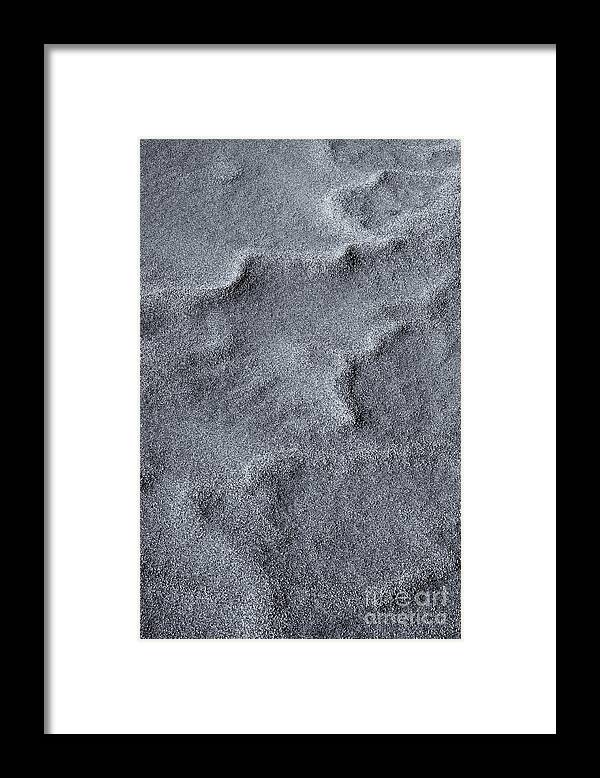 Sand Framed Print featuring the photograph Sand Swirls by Michael Dawson