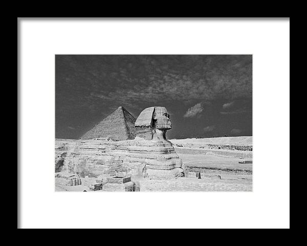 Sphinx Framed Print featuring the photograph Sands of Time by Cassandra Buckley