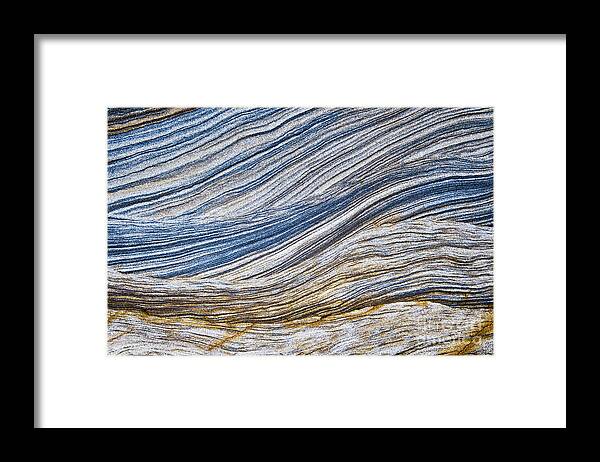 Sandstone Framed Print featuring the photograph Sandstone Strata by Tim Gainey