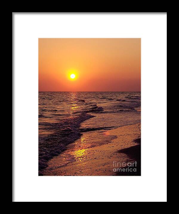 Bestseller Framed Print featuring the photograph Sanibel Sunset by D Hackett