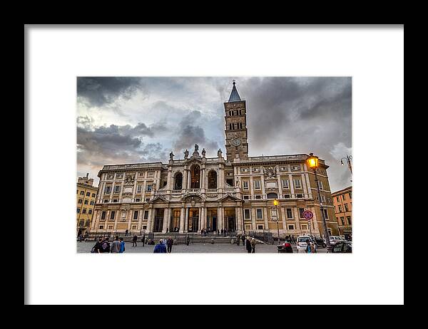 Santa Framed Print featuring the photograph Santa Maria Maggiore by Pablo Lopez