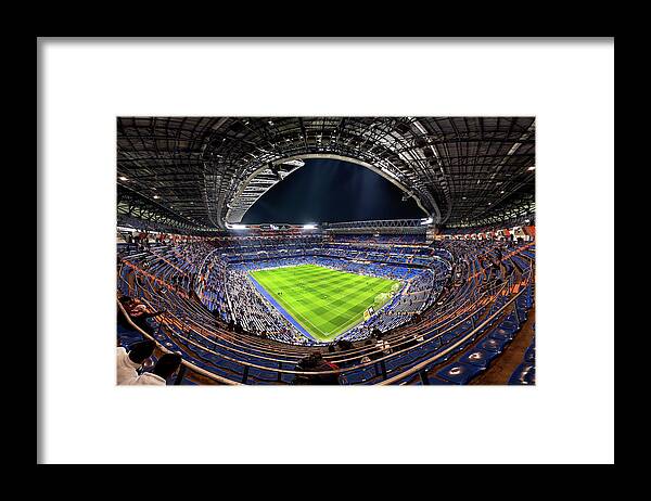 Arena Framed Print featuring the photograph Santiago Bernaba?u by Jes?s M. Garc?a