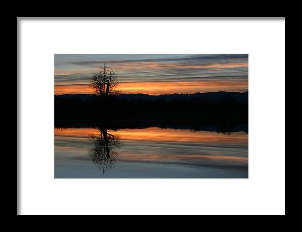 Oregon Framed Print featuring the photograph Sauvie Island by Steve Parr