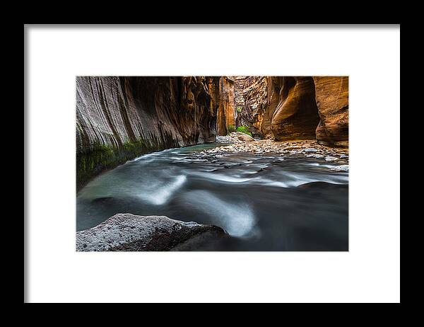 Zion Framed Print featuring the photograph Saved by Chuck Jason