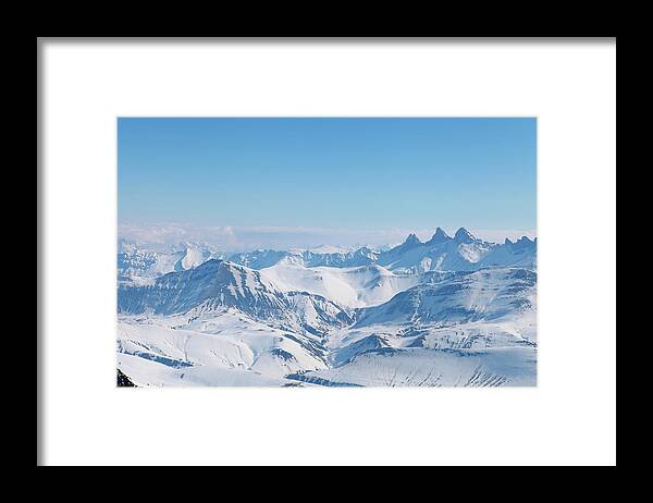 Melting Framed Print featuring the photograph Savoie Going Out Snow by Imv