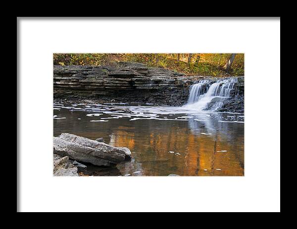Autumn Framed Print featuring the photograph Sawmill Creek 3 by Larry Bohlin