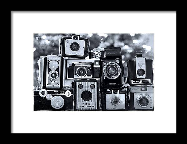 Camera Framed Print featuring the photograph Say Cheese by Elizabeth Budd