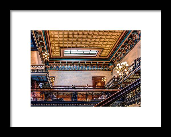 Architecture Framed Print featuring the photograph SC State House by Rob Sellers