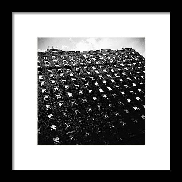 Gramercy Framed Print featuring the photograph Scale Is Everything

#blackandwhite by Matthew Bryan Beck