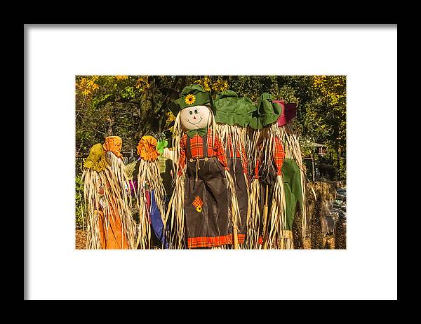 Scarecrow Framed Print featuring the photograph Scarecrow by Kathleen McGinley