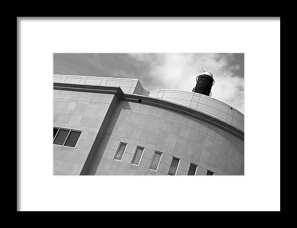 University Framed Print featuring the photograph Science Building by Mark McKinney