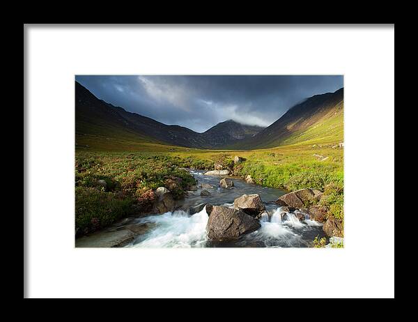 Scenics Framed Print featuring the photograph Scotland, North Ayrshire, Isle Of Arran by Jason Friend Photography Ltd