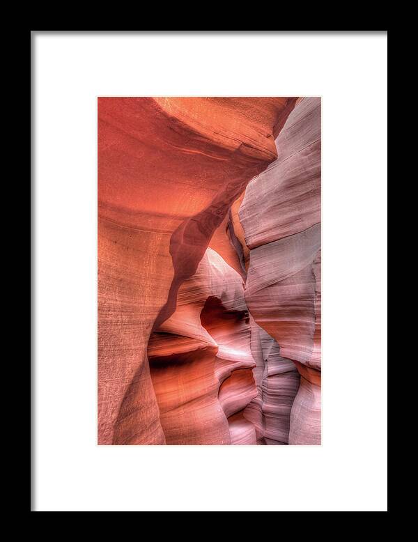 Nature Framed Print featuring the photograph Sculptured by Time and Water by Harold Rau