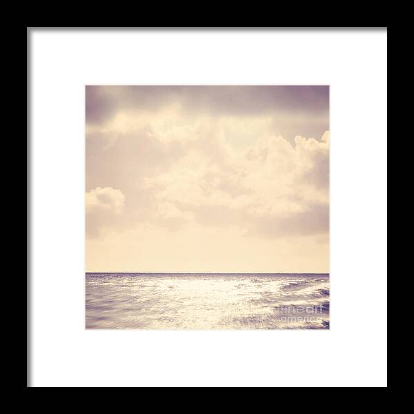 Sea Framed Print featuring the photograph Sea Sparkle by Lyn Randle