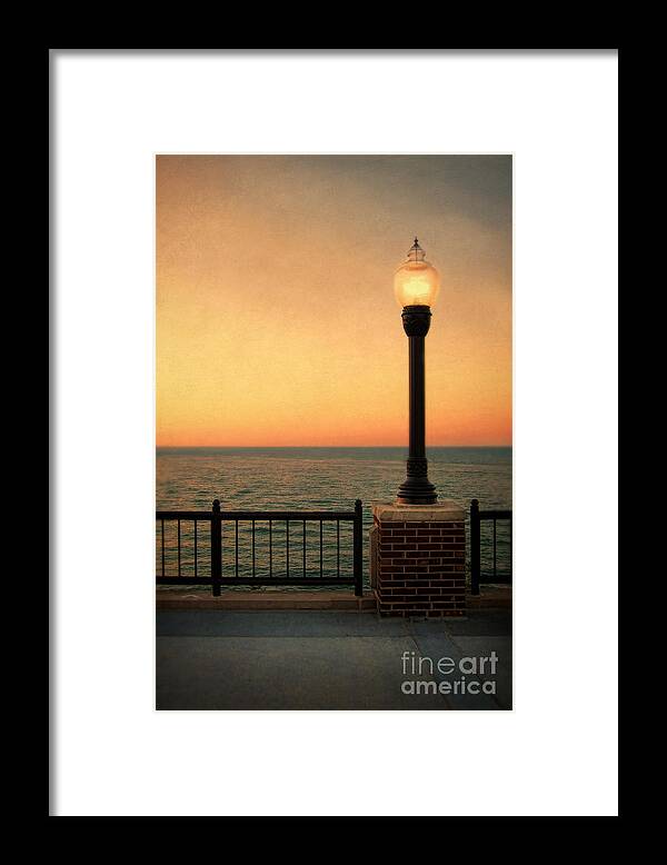 Sea Framed Print featuring the photograph Sea View by Jill Battaglia