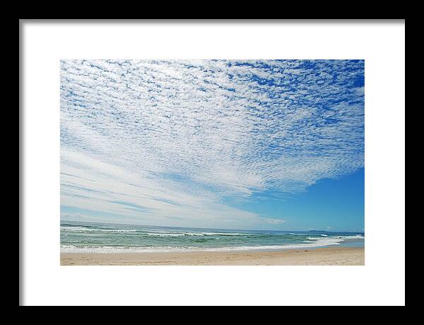 Australia Framed Print featuring the photograph SeaScape 2 by Ankya Klay