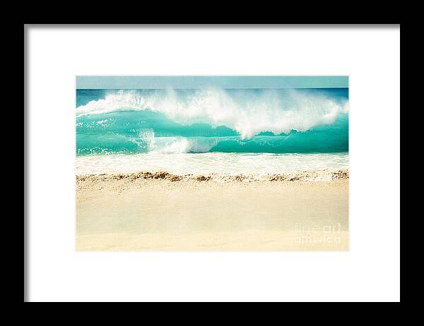 Seashore Framed Print featuring the photograph Seashore by Kim Fearheiley