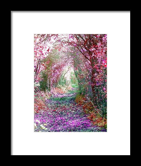 Secret Framed Print featuring the photograph Secret Garden by Vicki Spindler
