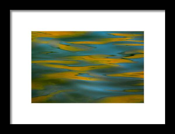 Water Framed Print featuring the photograph Seduction Of The Soul by Donna Blackhall