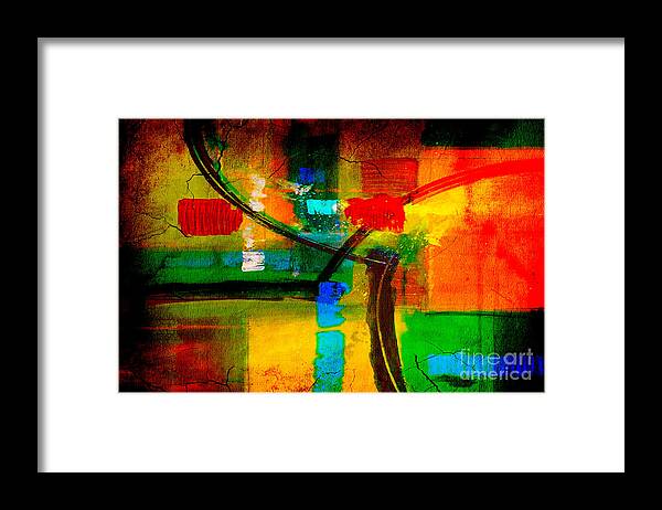 Background Framed Print featuring the mixed media Seductive Wall Art by Marvin Blaine