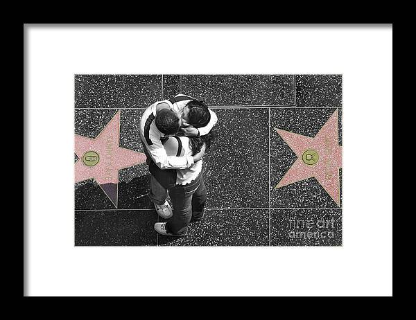 Hollywood Framed Print featuring the photograph Seeing Stars by Dan Holm