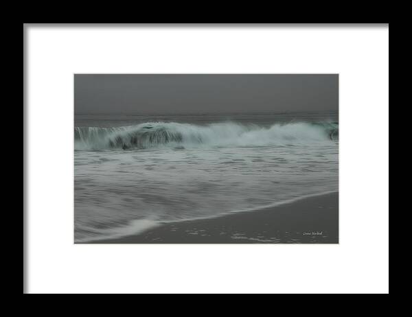 Ocean Framed Print featuring the photograph Seeking Peace by Donna Blackhall