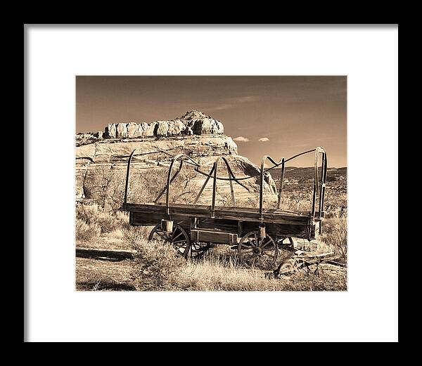 Utah Framed Print featuring the photograph Seen Better Days by Rick Wicker