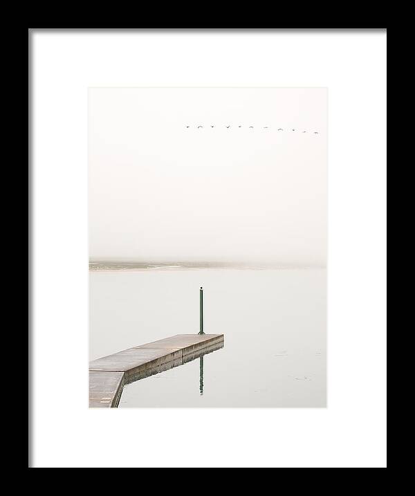 Fog Framed Print featuring the photograph Semaphore In Green by Jesus Concepcion