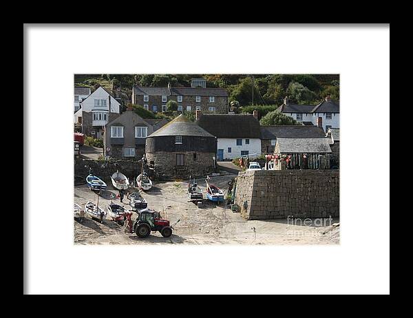  Framed Print featuring the photograph Sennen Cove by Linsey Williams